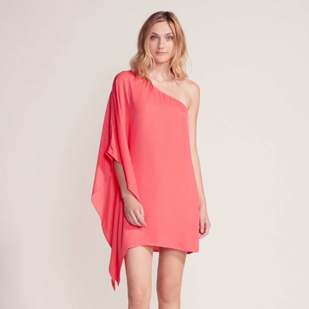 Cupcakes & cashmere deliz dress in hibiscus